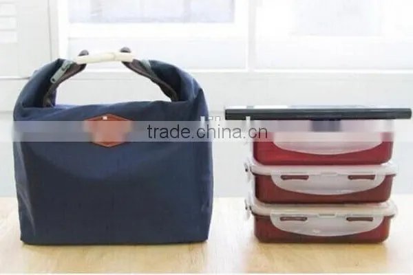 Hand Carry Zipper Cooler Lunch Picnic Bag Warmer Insulated Box Portable Tote Bag photo-3