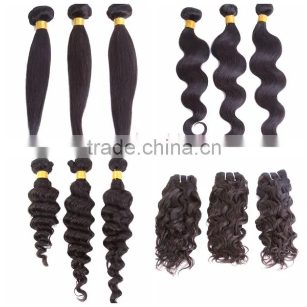 Brazilian Virgin Straight/ Wave Human Hair Extensions photo-4