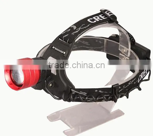Rechargeable Aluminum High Power XML T6 LED Headlight LED Headlamp photo-2