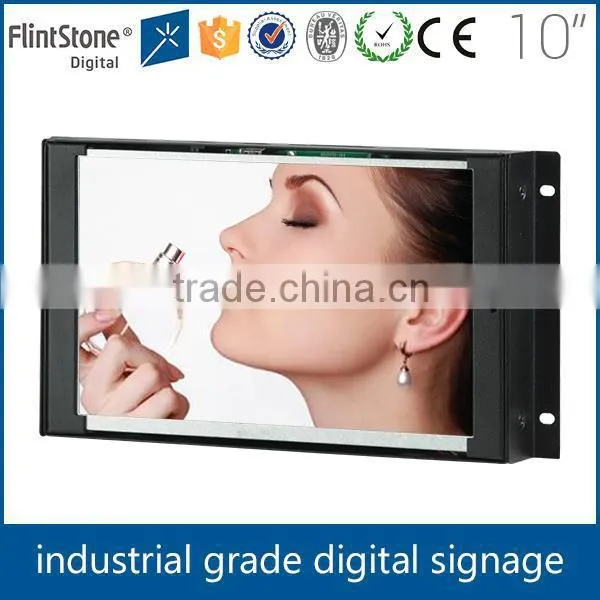 FlintStone 10 Inch Frameless LCD ad Display no Housing Digital Screen Player Open Frame Retail ad Signs photo-4