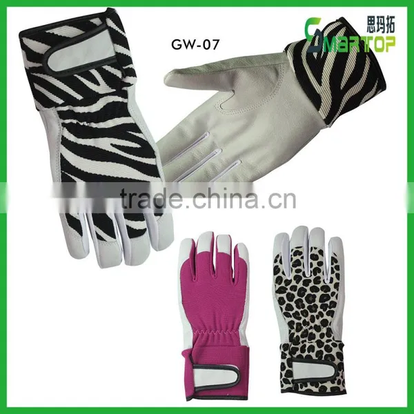 Fashion Zebra-stripe Custom Baseball Batting Gloves photo-6