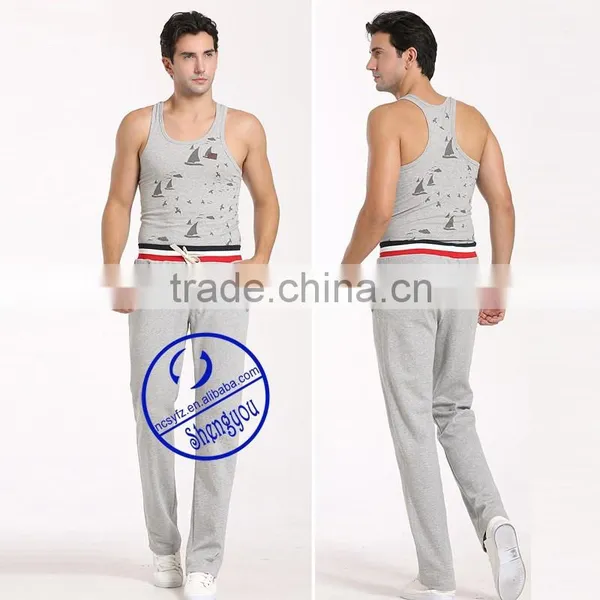 Trade Assurance 2015 New Mens Custom Sports Gym Wear Classic Tapered Jogger Pants photo-2