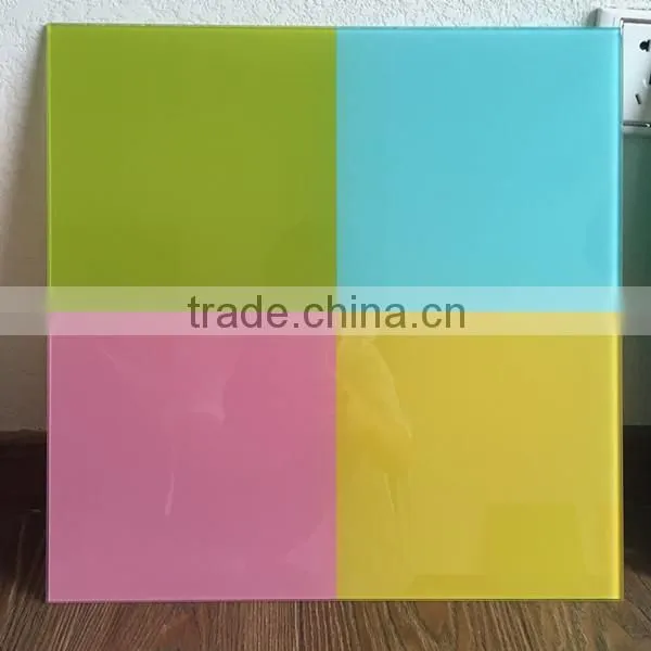 Colorful and Durable Tempered Painted Glass photo-4
