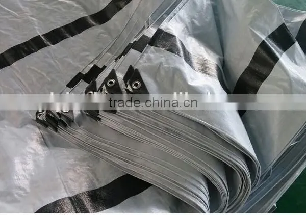 Hot Sale Reinforced Waterproof Poly Tarp, Blue Sheet,plastic Cover photo-3