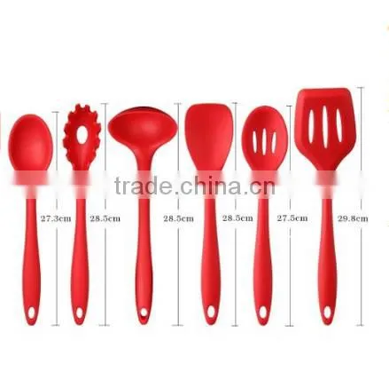 Colorful Standing 6 Piece Nylon Kitchen Utensil Sets Nylon Cooking Utensils Sets photo-3