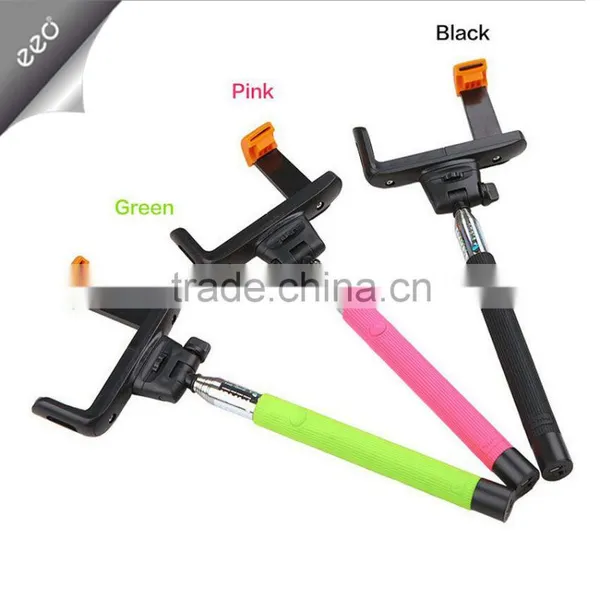 Wholesale Colorful Wireless Monopod Bluetooth Selfie Stick , Monopod for Smartphone Camera Selfie Stick photo-2