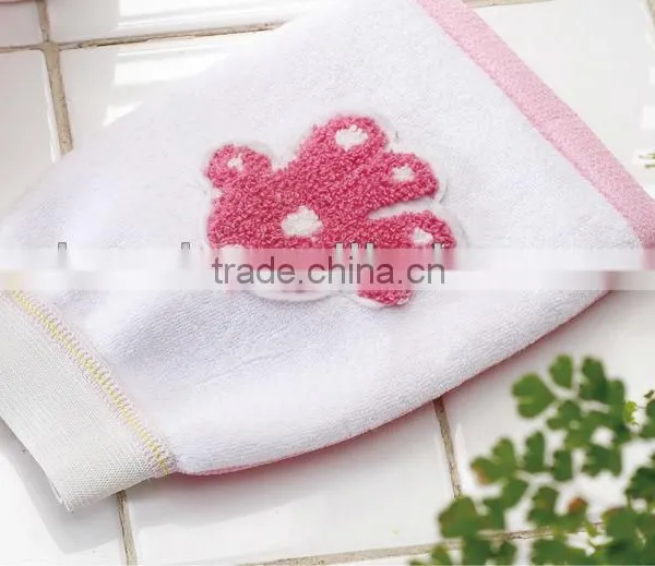 Bathroon Products ,new Design High Quality Exfoliating Bath Gloves, Promotional