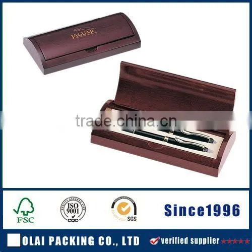 Cheap Wood Empty Gift Pen Display Boxes photo-3