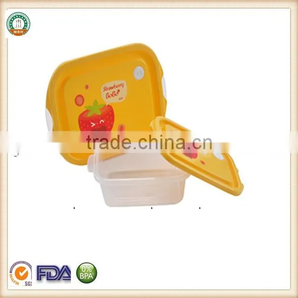 Hot Sale Airtight Food Grade Plastic Food Container SGS/FDA approval