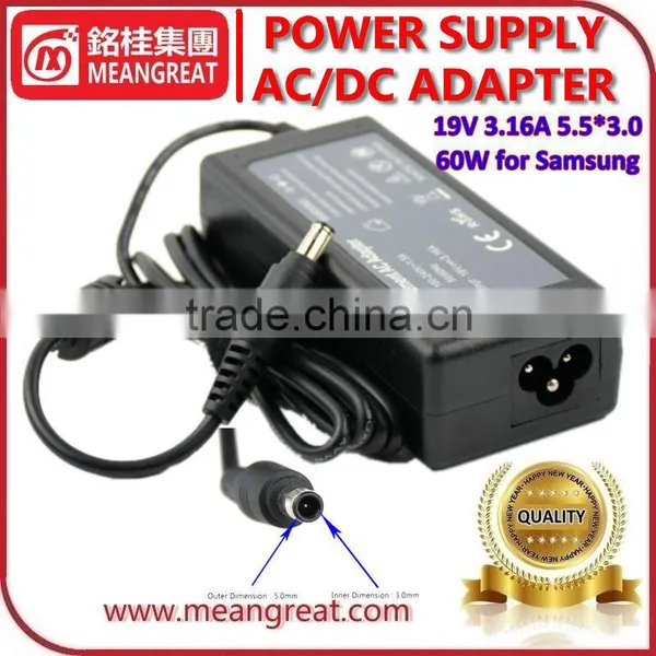 For Samsung 19V 3.16A 5.5X3.0 60W Laptop Charger photo-3