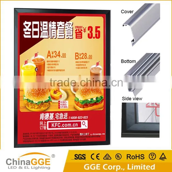 Wall Mounted Small Photography Super Slim Advertising Led Light Box Display Illuminated Advertising Boards Sign photo-6