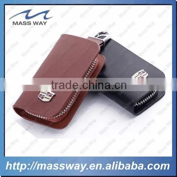 Promotional Custom Fashion Leather Car Key Case Quality Choice photo-3