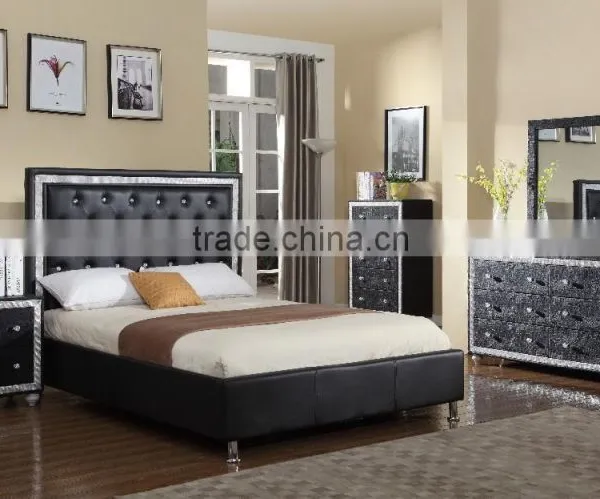 2016 Hot Selling Modern Bed Room Set,Wooden Bed Room Furniture MB8024