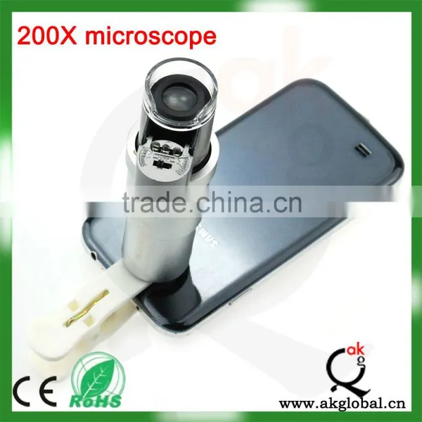 Mobile Phone Clip 200x Microscope Lens for IPhone 6 6 Plus photo-2