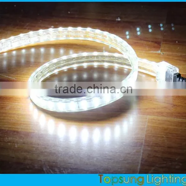 240v Double Row 2835 ac Led Strip Flexible Light Lamp White Ribbon 2014 New Strip 120smd/M
