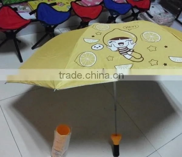 New Product Logo Printed Triple- Folding Promotion Wine Bottle Umbrella photo-3