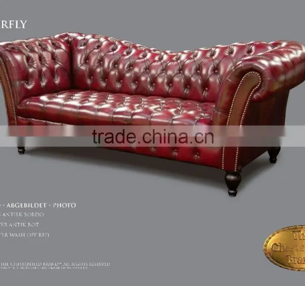 Chesterfield Showroom New Model Leather Sofa photo-5
