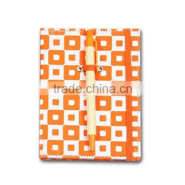 Newest Durable Cloth Cover Notebook With Pen Attached (BLY5-2007PP) photo-5