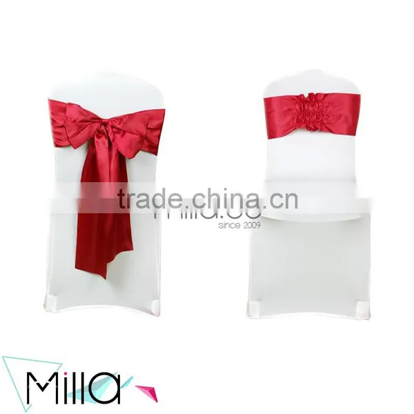 Satin Elastic Chair Sash photo-3