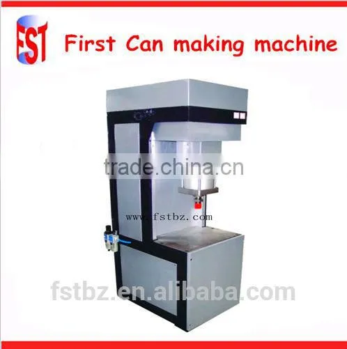 pneumatic flangling machine for can body