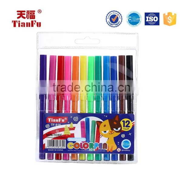 Fashionable Water Based Ink Non-toxic Water Color Pen photo-3