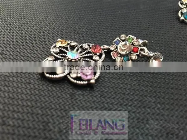 Fresh And Stylish Flower Long Diamond Earrings Drop Earrings photo-4