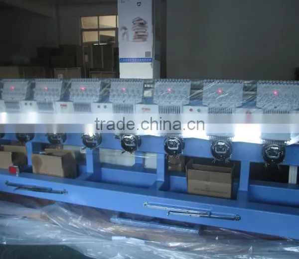 China Guangzhou CNC Computer Flat Garment Cap Hat Sequin Towel 12 15 21 24 Head 6 9 12 Needles Embroidery Machine Price photo-6