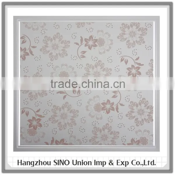 Washroom Anti-dust Eco-friendly Material Flower Design Ceiling Plate photo-2