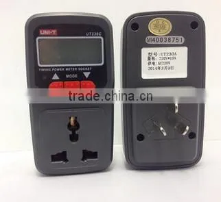 Uni-Trend UT230A Timing Power Meter Socket Energy/Electricity Electricity Power Energy Usage Meter Quality Choice photo-2