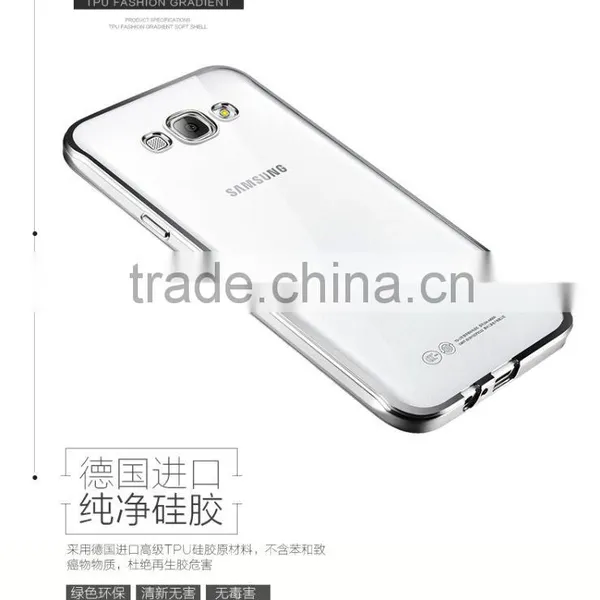 2016 Newest Mobile Phone Cover Case Electroplate Tpu for Galaxy A8 photo-2