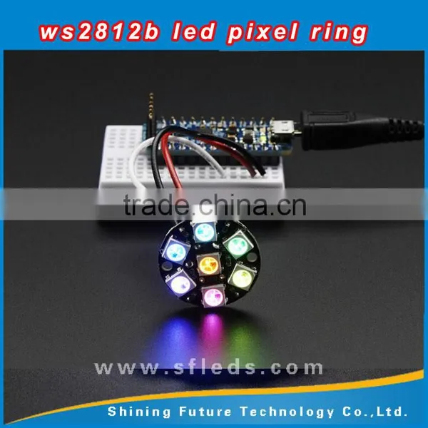 LED Pixel Ring WS2812B NEON PIXEL RING, WS2812B Addressable LED Ring Digital RGB 5050 photo-3