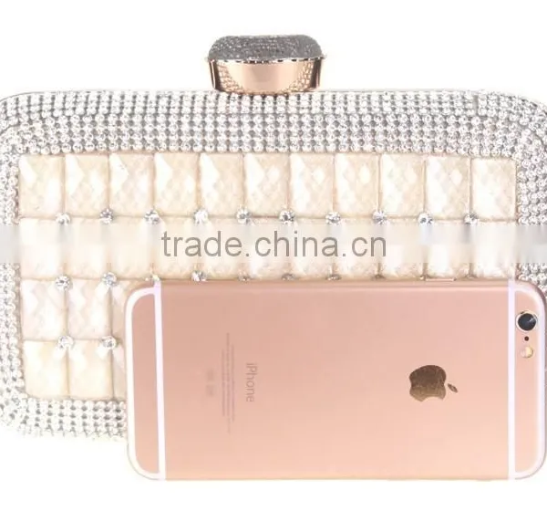 New Products Glass and Rhinestone Evening Bag of Women photo-4
