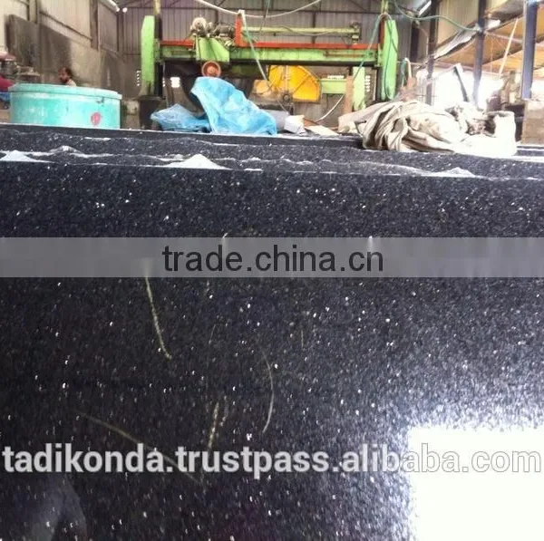Indian Black Galaxy Granite photo-6