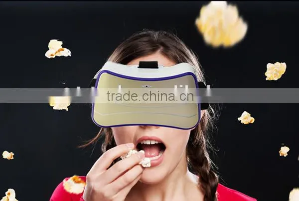 Wholesale VR Headset 3D Glasses Virtual Reality Google Cardboard Glasses in High Quality photo-4