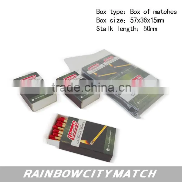 Waterproof Waxed Match, Boxed Match ,matchesCOLEMAN Outdoor Usage Match photo-2