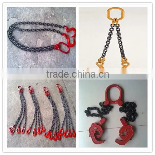 Safety Snatch Hook 2 Legs Lifting Chain Sling photo-5