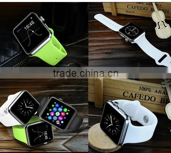 2016 DM09 Bluetooth Smart Watch HD Screen Support SIM Card Heart Rate Monitor Wearable SmartWatch Magic Knob For IOS Android photo-2