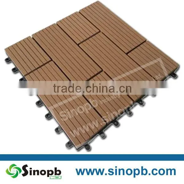 Anti Slip Bathroom Floor Deck Boards DIY Outdoor Deck Panels photo-3