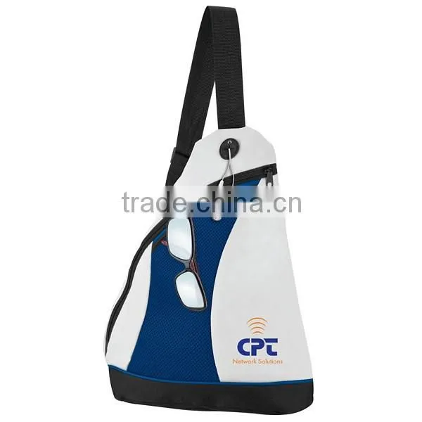 Wholesale Cheap Polyester Gym Sling Kids Women One Shoulder Sports Backpack Bag photo-2
