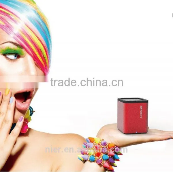 Nier Best-seller New Design Mini Bluetooth Speaker Pure Aluminum Housing Real 5W photo-6
