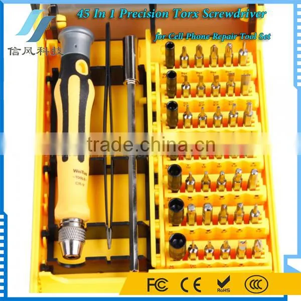 45-In-1 Torx Precision Screwdriver Set for Cell Phone Computer Repair Tool Set photo-2