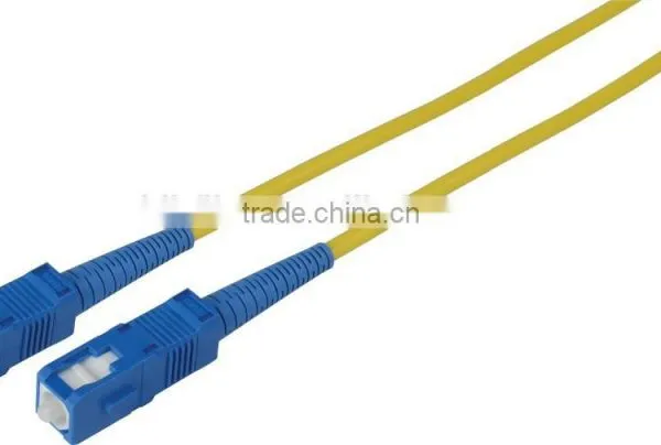 Fiber Optic Patch Cable / sc Upc Fibra Patch Cable / Singlemode Pvc Optic Fibre Patchcord photo-3