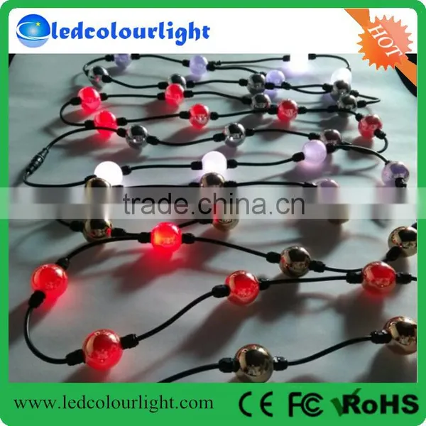 Outdoor Decorative RGB Led Disco Ball String Light for Tree photo-4