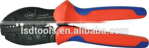 High Quality Ratchet Crimper Twin Cord End Terminal Crimp Tool for Crimping Wire-end Ferrules With Dual Color Handle photo-3