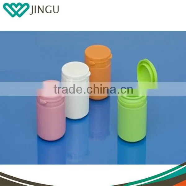 PE Pill Bottle Capsule Bottle Chewing Gum Bottle With Tear off Cap photo-5
