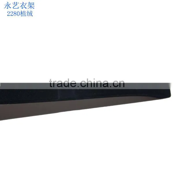 Hot Sale Durable Black Cheap Solid Plastic Hanger For Men photo-4