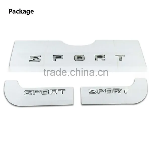 Custom 3d Car Sticker Self-adhesive Chrome Letters photo-5