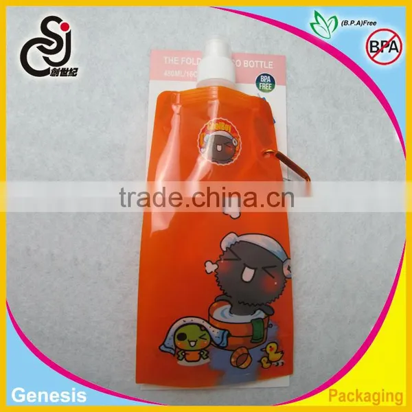 2016 Foldable and Recyclable Water Bottle photo-3