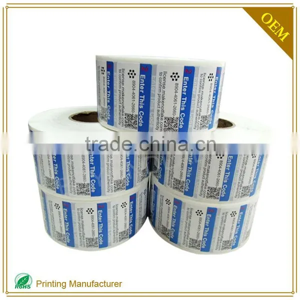 Cheaped High Quality Plastic Cup Label With Simple Design Supplier photo-5