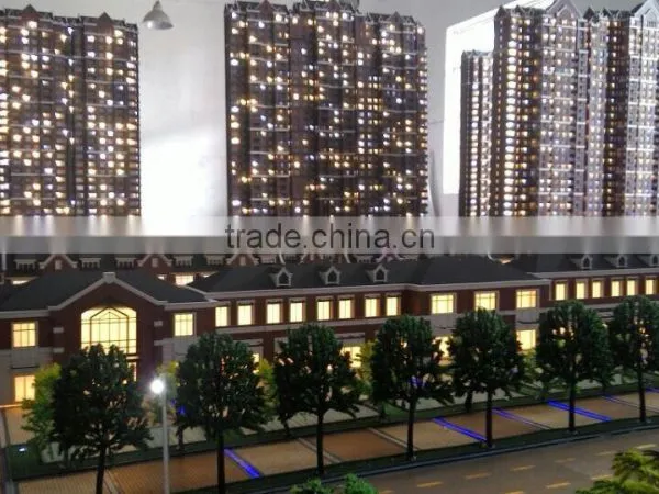 1/100 Apartment Buildings Maquette Architectural Scale Model Maker photo-3